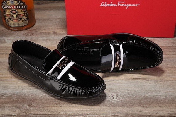Salvatore Ferragamo Business Casual Men Shoes--046
